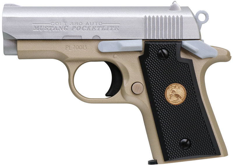 【クラウンモデル】COLT MUSTANG SILVER POCKETLITE ハイランクエアー コッキングガン 10才以上用（2026年2月18日新発売・予約）