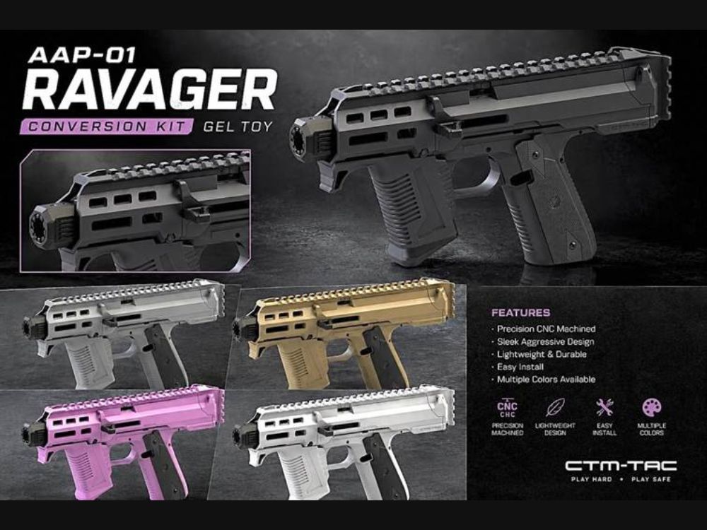 【CTM Airsoft】AAP-01 RAVAGER コンバージョンキット（2026年10月頃発売予定・予約）