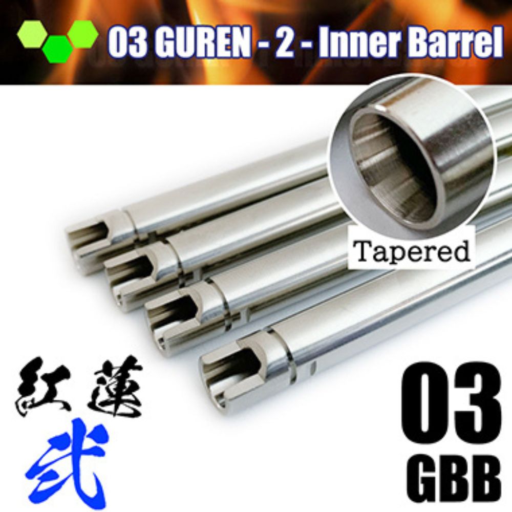 [da Vinci Custom] 03 Guren "2" Gas Blowback Compatible Inner Barrel