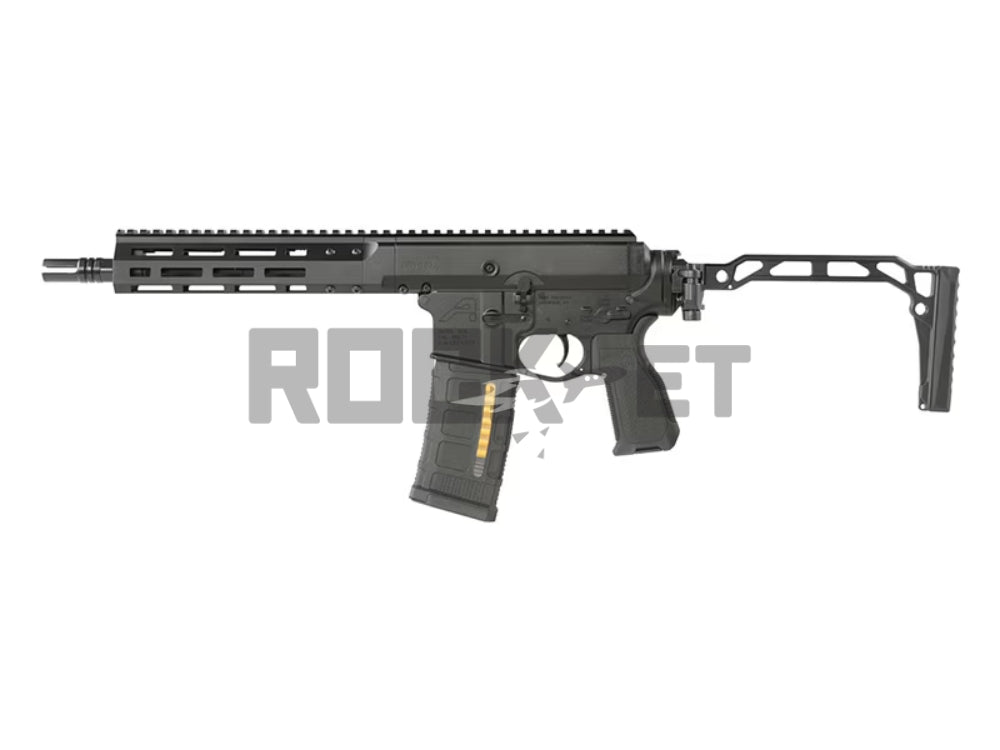[DE Airsoft] AR-180/M4E1 Custom 10.5inch Replica Toy GBBR Gas Blowback Rifle Black (JAPAN Ver./Real Marking)