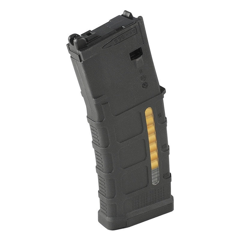 【EMG/DE】AR/M4 GEN M3 Window仕様 ガスマガジン (東京マルイMWS対応) Black