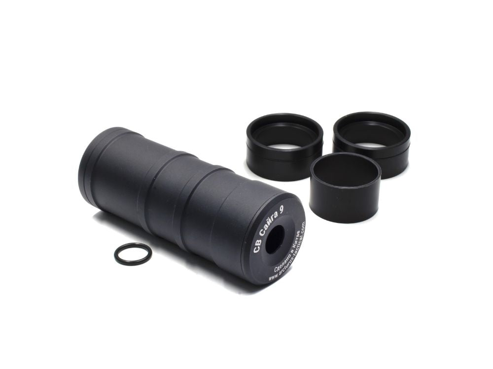 【DMT】エアソフト用ハイダー 14mm逆ネジ ショットスタビライザー BK/SV