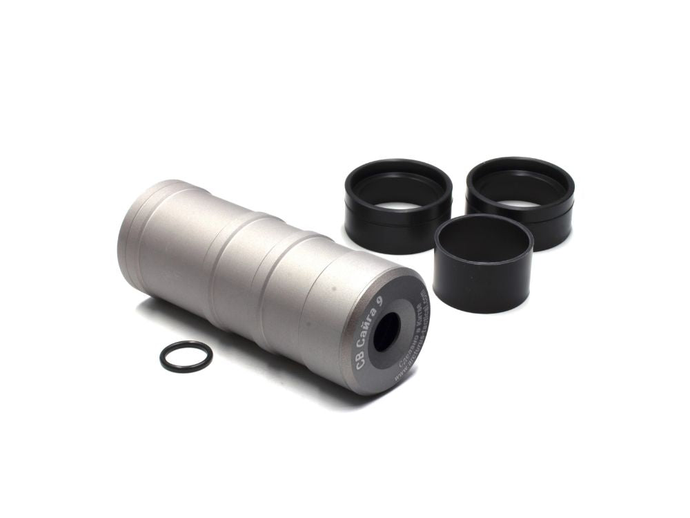 【DMT】エアソフト用ハイダー 14mm逆ネジ ショットスタビライザー BK/SV