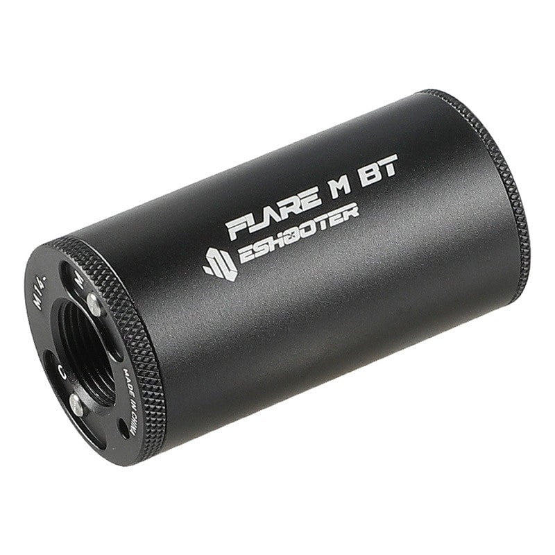 【Eshooter】FLARE M BT 弾速計一体型 レインボートレーサー　マズルフラッシュ機能/スマホ連動/技適取得