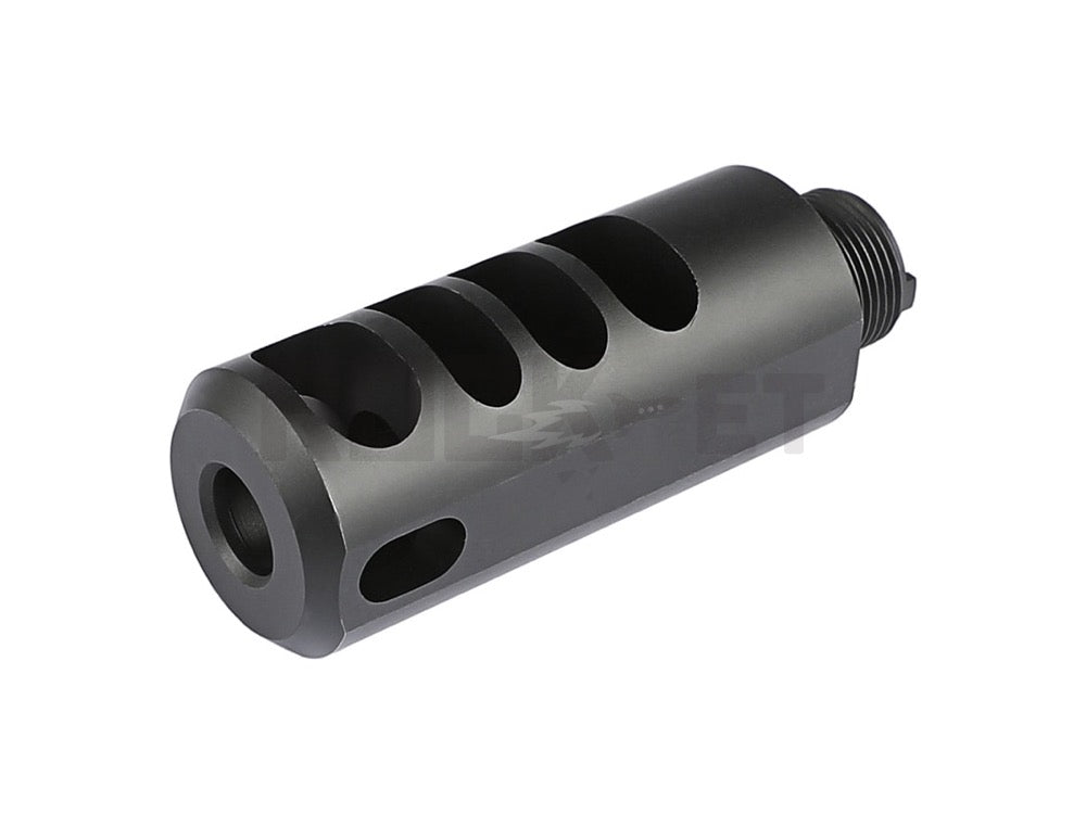 【5KU】Hi-Capa 5.1 Aluminum Compensator BK (For separate outer barrel)
