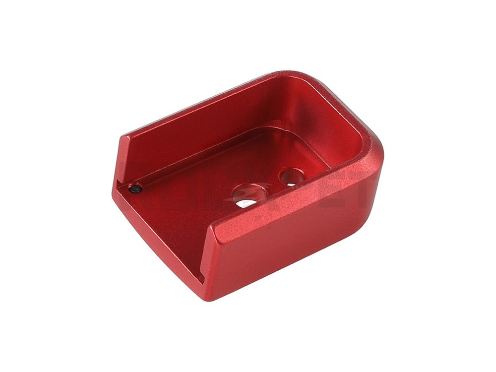 [5KU] Metal Magazine Base Type3 RED for Tokyo Marui HI-CAPA Series