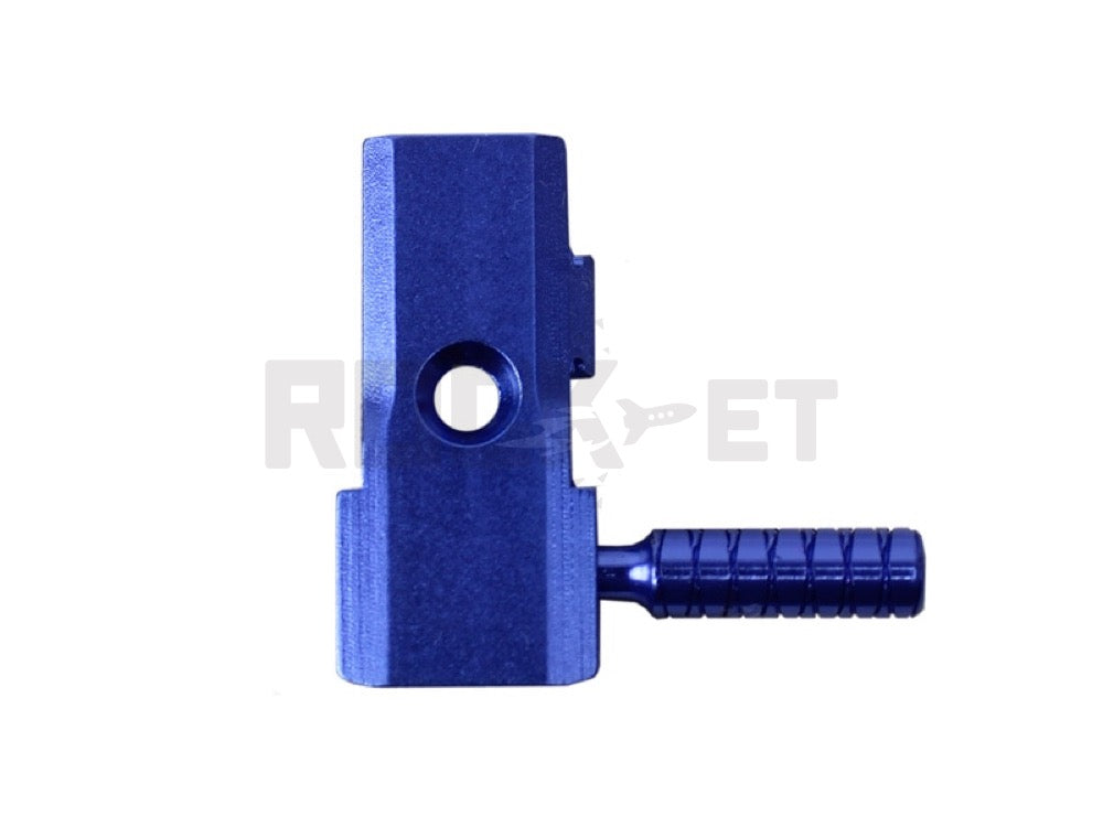 [5KU] Round Cocking Handle Blue for Tokyo Marui HI-CAPA 5.1