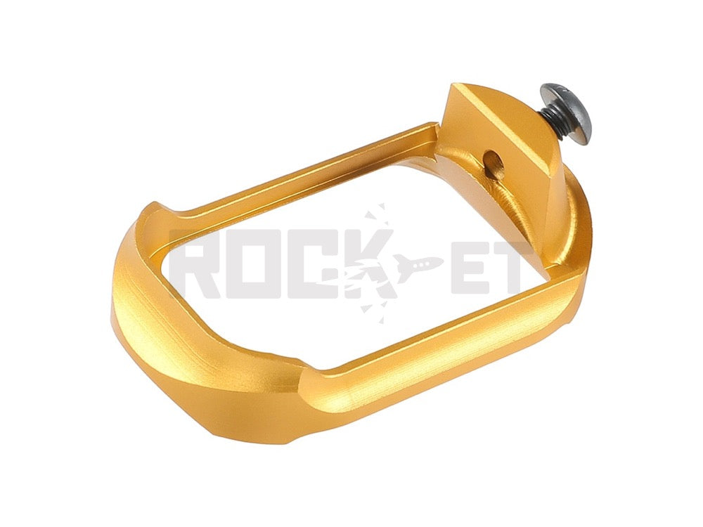 【5KU】ZEV Universal PROスタイルマグウェル Marking Ver. Gold (東京マルイ/VFCグロックシリーズ対応)