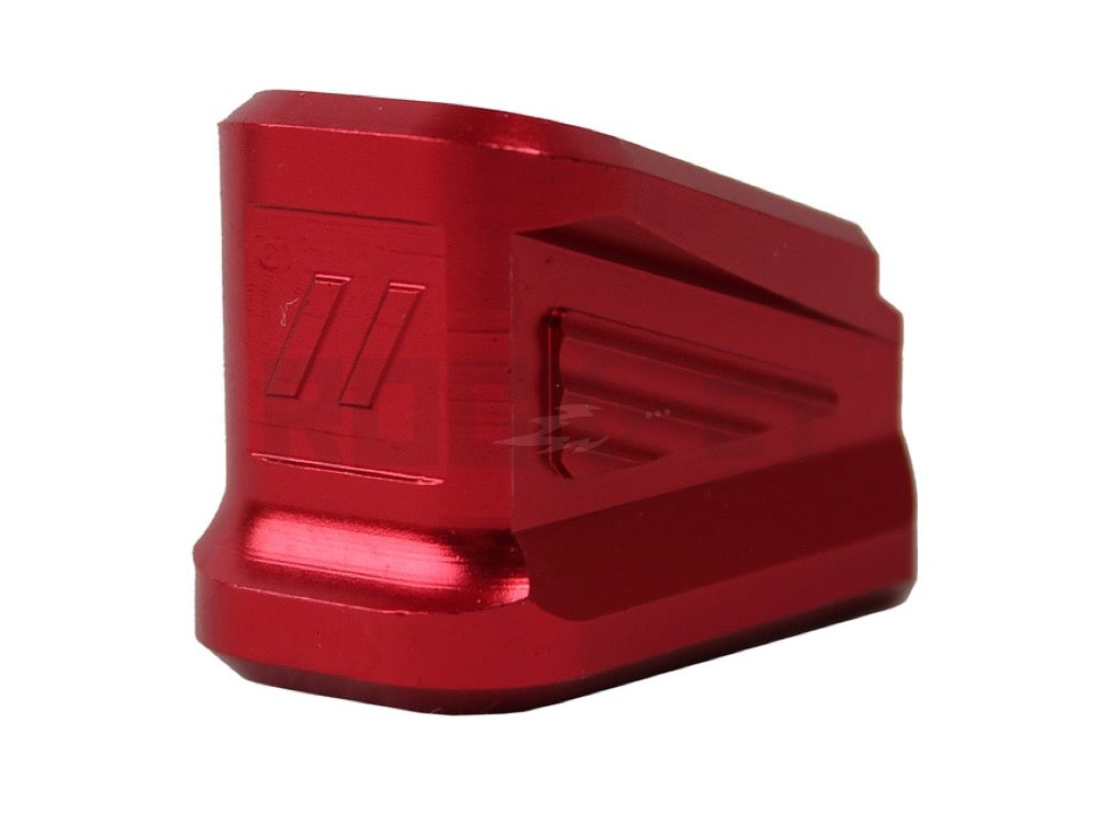 [5KU] ZEV Style Glock Magazine Base Pad RED for SAA/StarkArms G17/18C