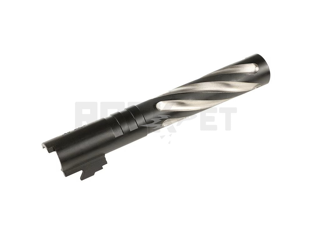 【5KU】トルネードタクティカルアウターバレル 5inch (11mm正ネジ/東京マルイHi-CAPA対応) BK