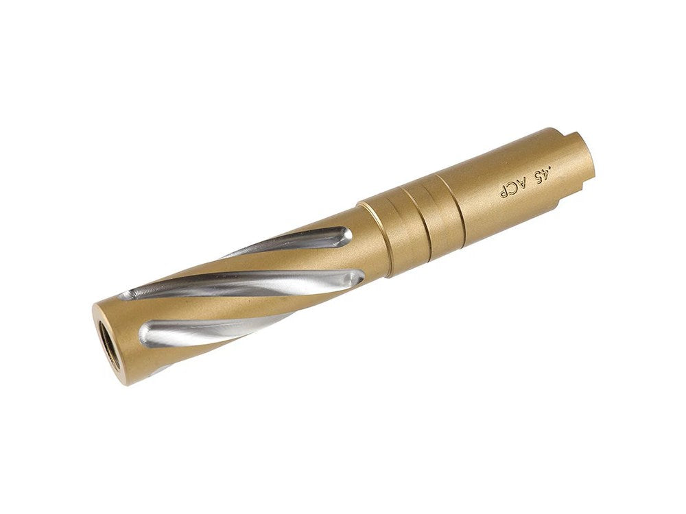 [5KU] Tornado Tactical Outer Barrel 4.3inch (11mm CW/Tokyo Marui Hi-CAPA compatible) GD