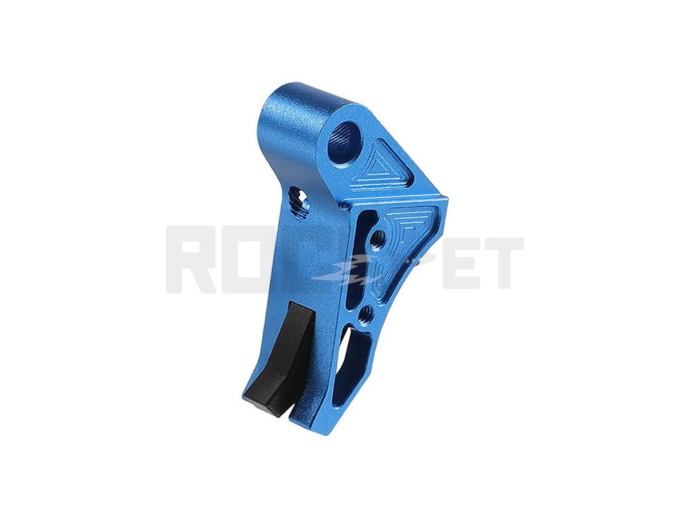 【5KU】BMC EX Style Adjustable Trigger (Tokyo Marui Glock Series) BLUE