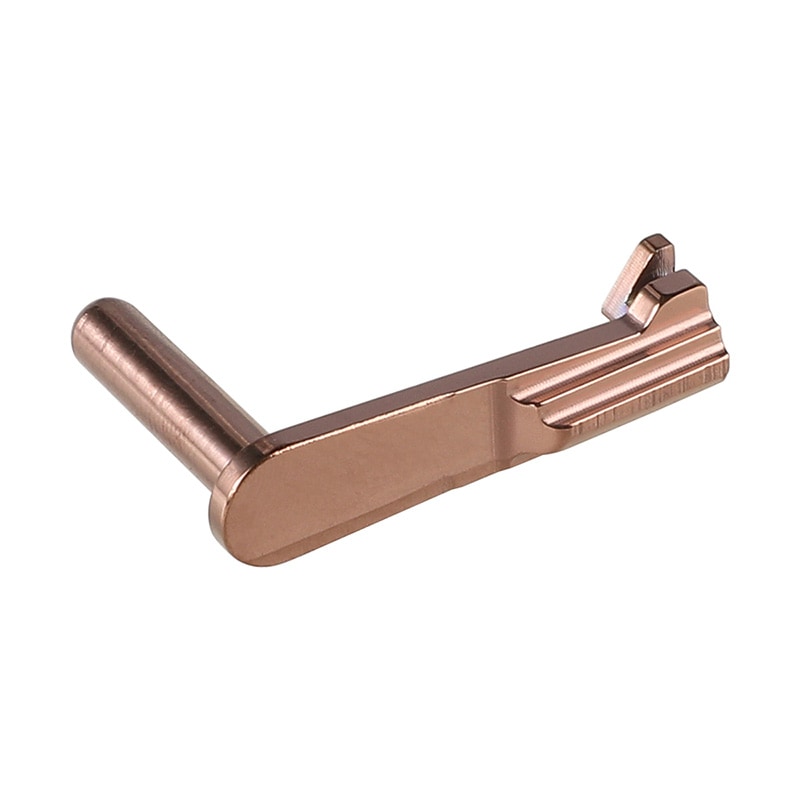 【5KU】Stainless Slide Stop Type 1 (Tokyo Marui Hi-CAPA/1911) Bronze
