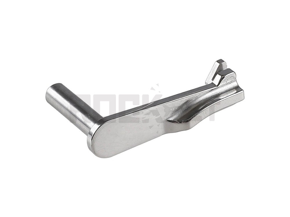 [5KU] Stainless Steel Slide Stop Type 6 (Tokyo Marui HI-CAPA) SV