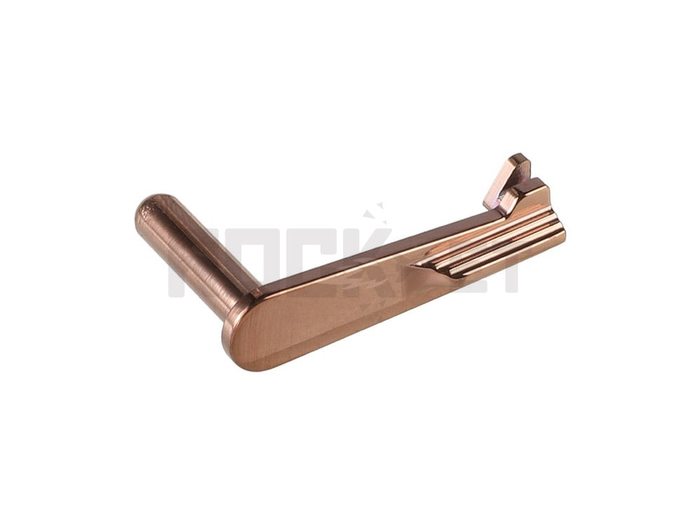 【5KU】WILSON COMBAT タイプ ステンレス スライドストップ (東京マルイHi-CAPA/1911) Bronze