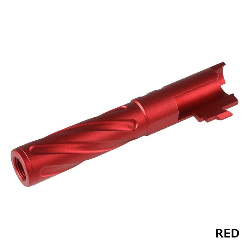 【5KU】 Colorful Tornado Tactical Outer Barrel (11mm CW/Compatible with Tokyo Marui Hi-CAPA 4.3)