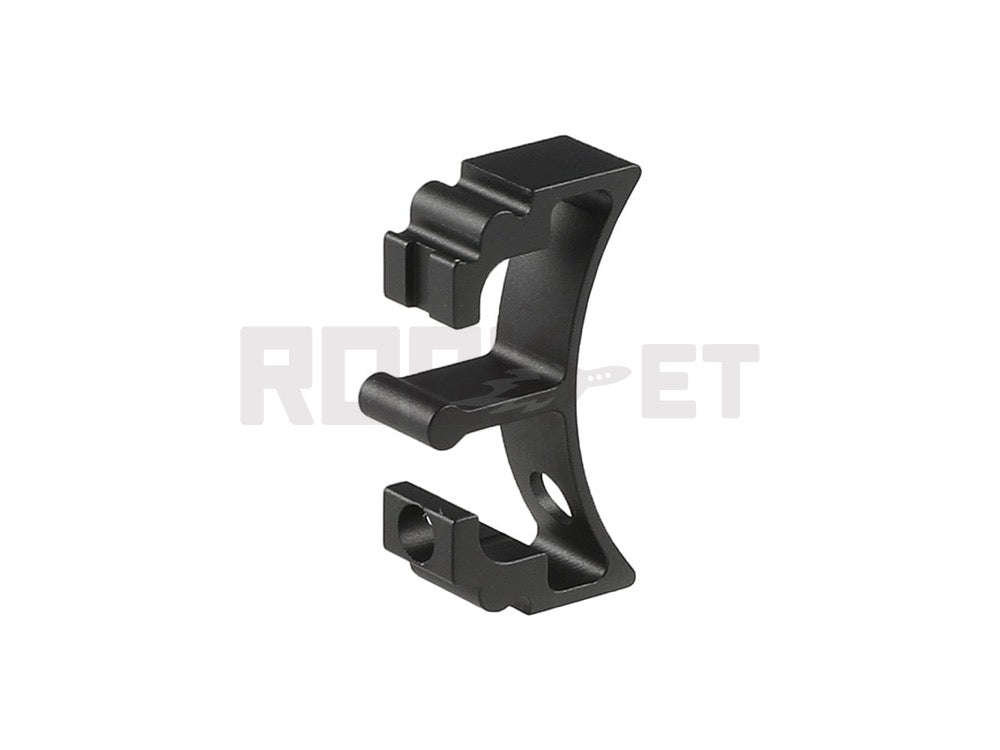 [5KU] Modular Trigger Shoe Type 1/G L Size Silver (Tokyo Marui Hi-Capa Compatible)