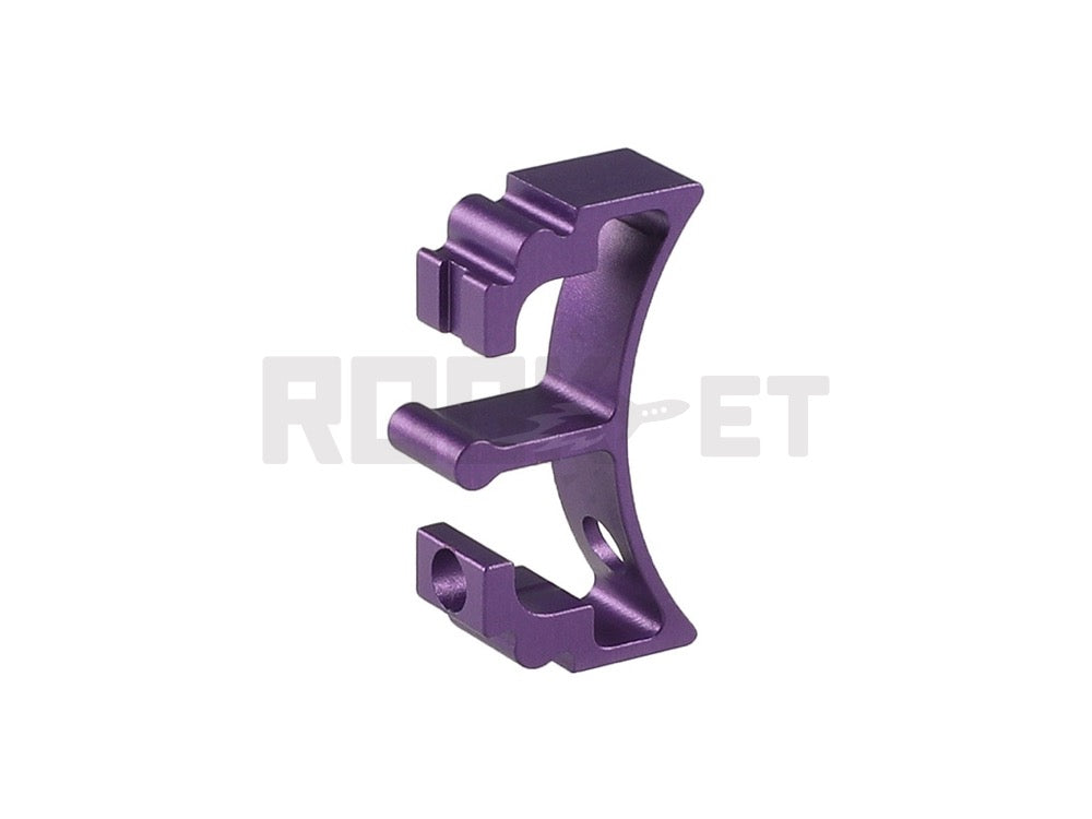 [5KU] Modular Trigger Shoe Type 1/G L Size Silver (Tokyo Marui Hi-Capa Compatible)
