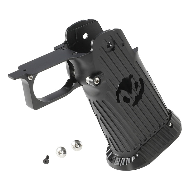 【5KU】Infinity SVI 172タイプ アルミ グリップ BK 東京マルイHi-Capa対応 ハイキャパ