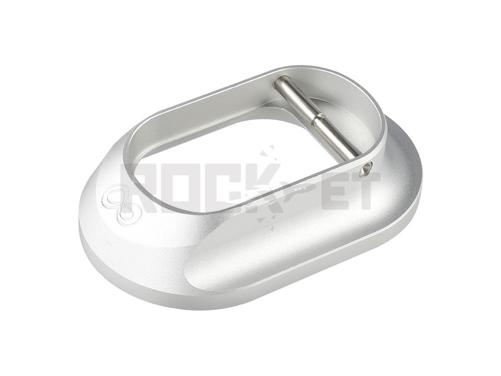 【5KU】Infinity XL タイプ マグウェル 5KU製 Hi-Capa グリップ対応 ハイキャパ Sliver
