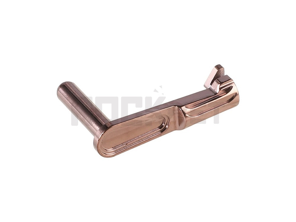【5KU】Ripples type8 ステンレス スライドストップ (東京マルイHi-CAPA/1911) Bronze