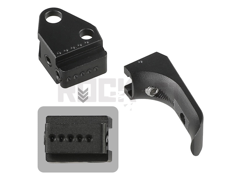 [5KU] Aluminum Adjustable Trigger Black for KJ/ASG CZ SHADOW 2 – ROCK-et