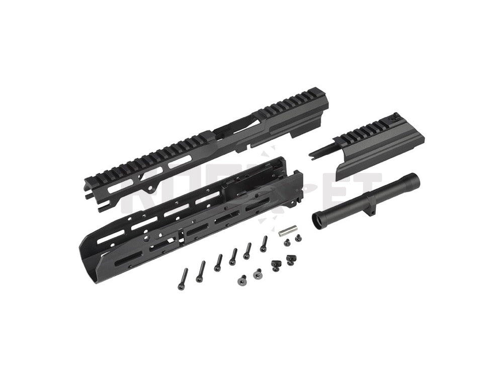 【5KU】SAG MK3.1タイプ トップレール シャーシ M-LOK ハンドガード 東京マルイ AKM GBB 対応