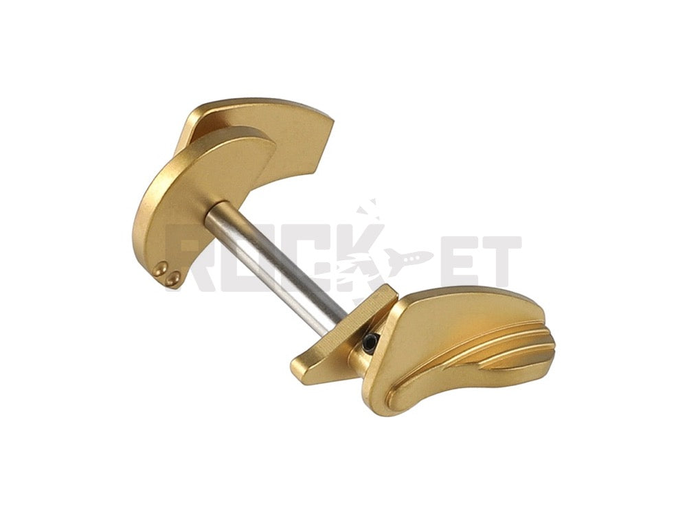 【5KU】SIG タイプ ステンレス スチール サムセフティ SIG AIR / VFC P320シリーズ GBB 対応 Gold