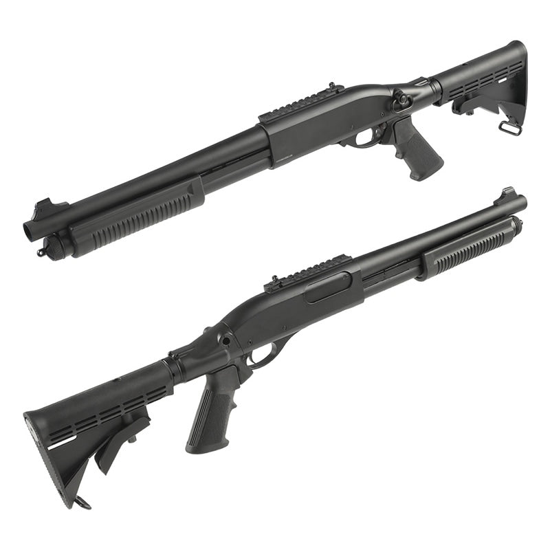 Golden Eagle】M870 ガスショットガン ショートモデル Tactical/Black