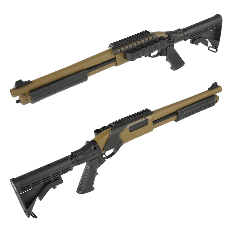 Golden Eagle】M870 ガスショットガン ショートモデル Tactical/Tan