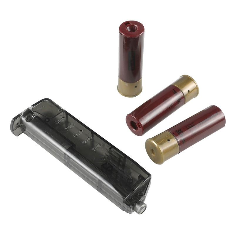 東京マルイM870ブリーチャー(ガスショットガン)・ドットサイト・ショットシェル5本付き｜Yahoo!フリマ（旧PayPayフリマ） 東京マルイ M870  ブリーチャー ドットサイト&シェルホルダー&シェル×5付き M870 ブリーチャー　ガスショットガン シェル・弾倉ポーチ付き