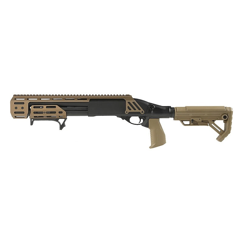 Golden Eagle M870 Modified Enforcer ATP Series Gas Shotgun (Dark Earth)