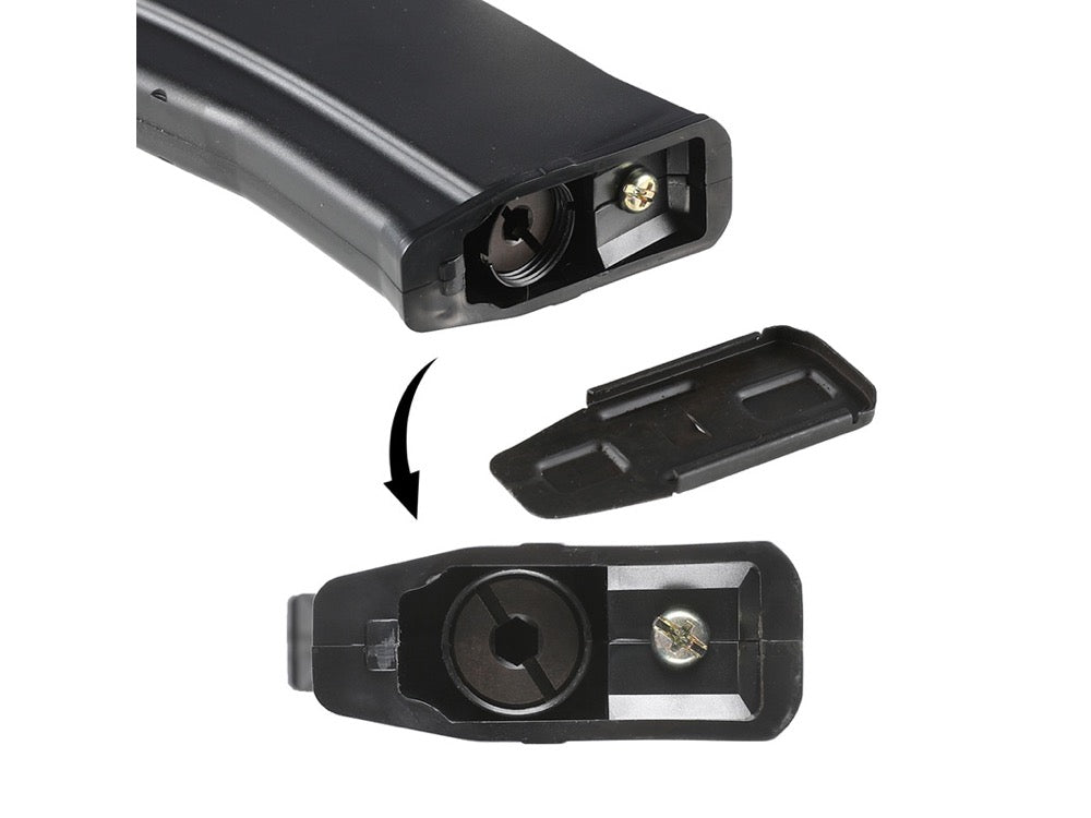 GHK】AK用 74スタイルCO2マガジン 30連 BK – ROCK-et