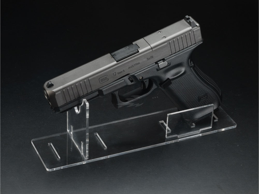 HMT】アジャストクリアベース ハンドガンスタンド（2025年5月20日新