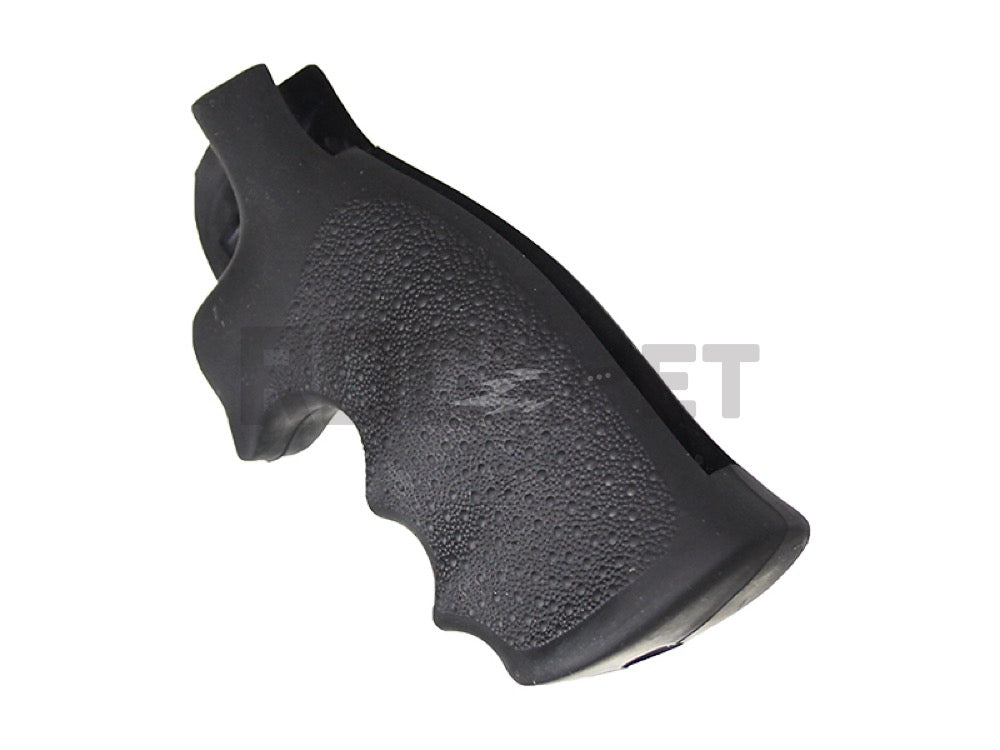 【HOGUE】＃10000 S&W Kフレーム スクエアバット用 ラバーMONOグリップ ブラック(リボルバー ラバーグリップ Lフレーム)