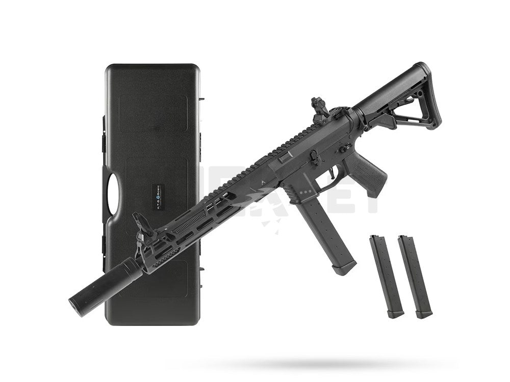 【HTG】スマートPCC 電子トリガー 電動ガン ライフル TypeC BK ガンケース付 エアガン