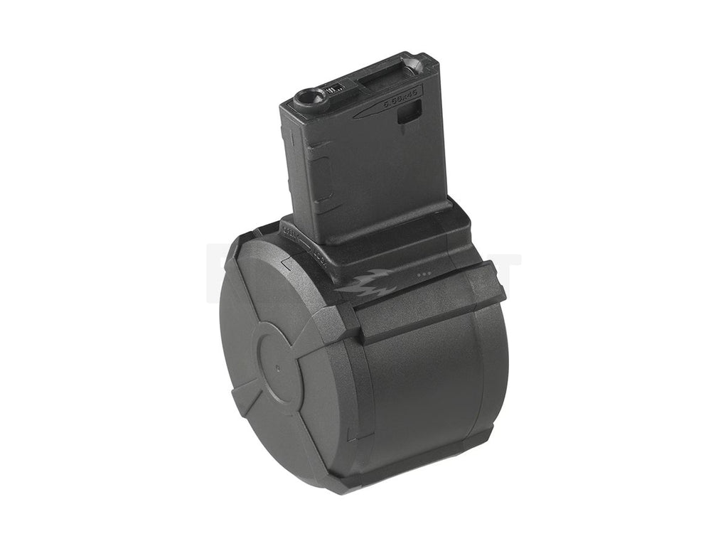 [HTG] Electric M4/M16 1600-round Drum Magazine - Spare Magazine - Standard Specification