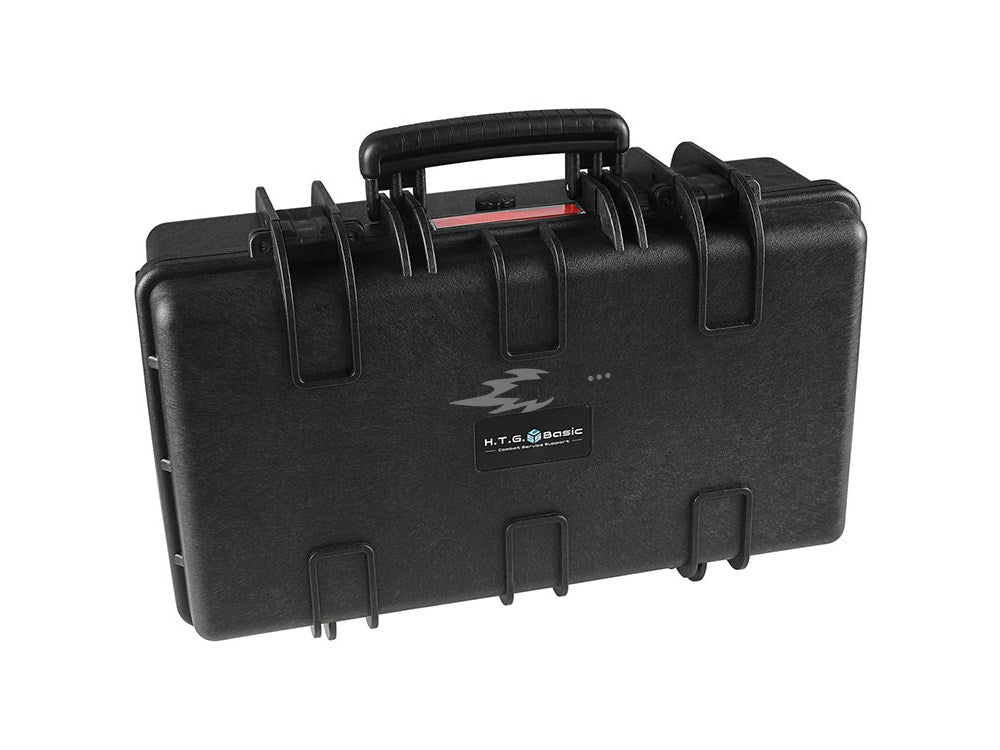 [HTG] Gun Case, Hard Case, Handgun Case, Carrying Case, Waterproof, Handgun, Airsoft, 2-3 Guns, 52cm, Excellent Model