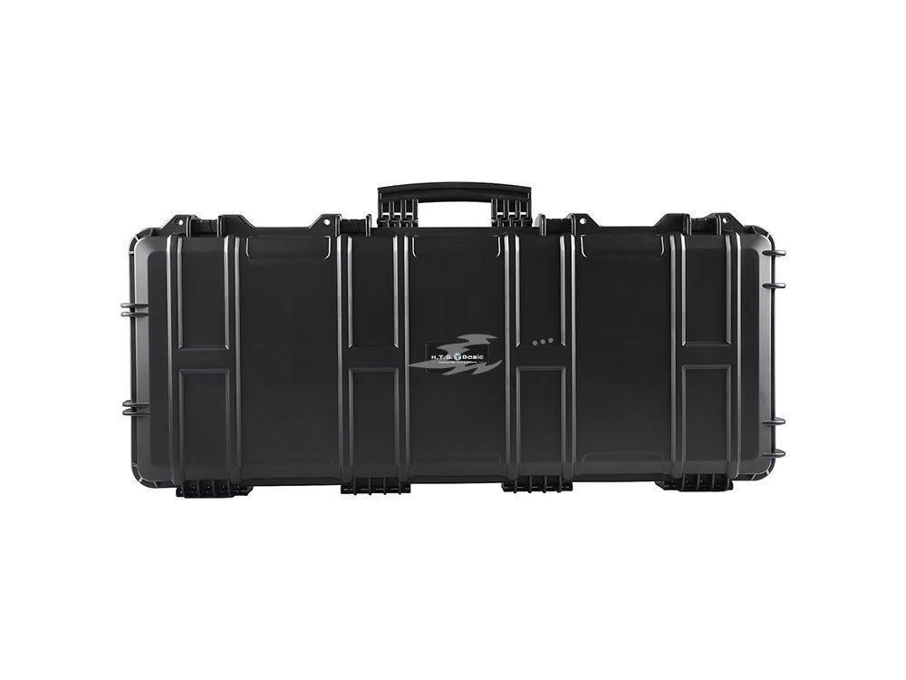 [HTG] Hard Gun Case Rifle Case Airsoft Airsoft Gun Carry Case with Casters Wide 2 Rifles Pressure-Resistant and Shockproof 93cm Excellent Model