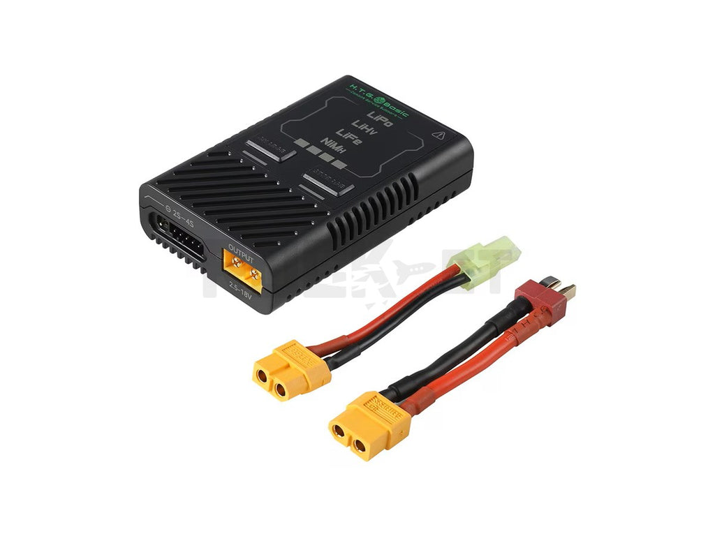 [HTG] Smart Battery Charger [with Patented G-Tech Technology] LiPo Battery Charger Fast Charging NiMH/LiFePo4 Compatible Instruction Manual Included