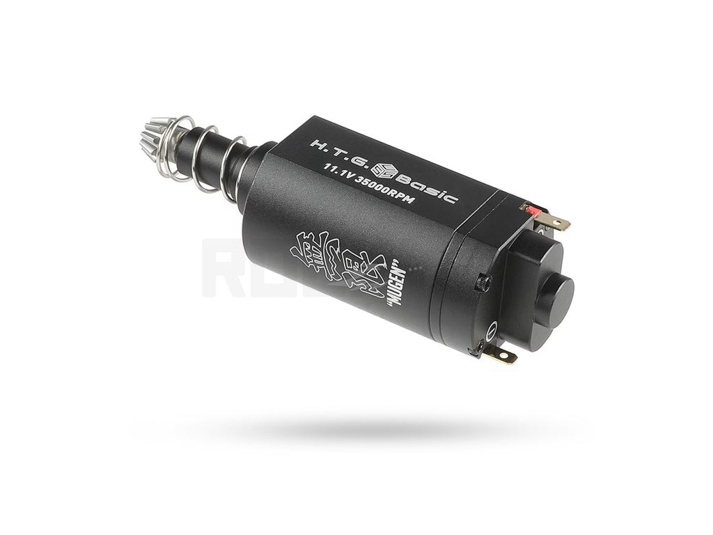 [HTG] MUGEN STD Brushless Motor Standard Long 35K for Electric Airsoft Guns, Electronic Trigger Compatible