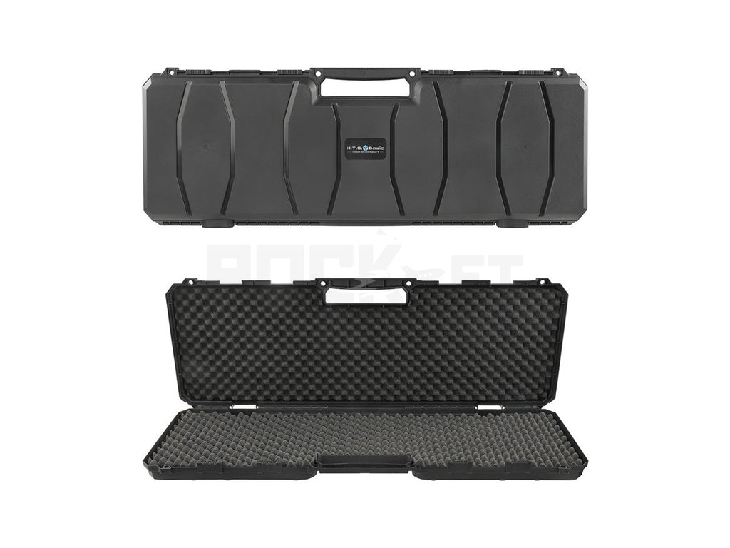 [HTG] WAVE 100 Hard Gun Case 100cm Black Large Capacity Lightweight Stackable Economy Model