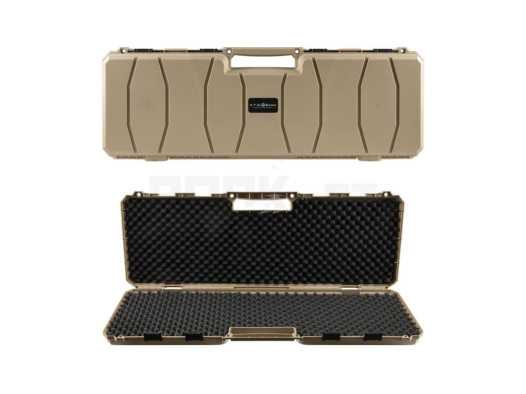 [HTG] WAVE 100 Hard Gun Case 100cm Tan Large Capacity Lightweight Stackable Economy Model