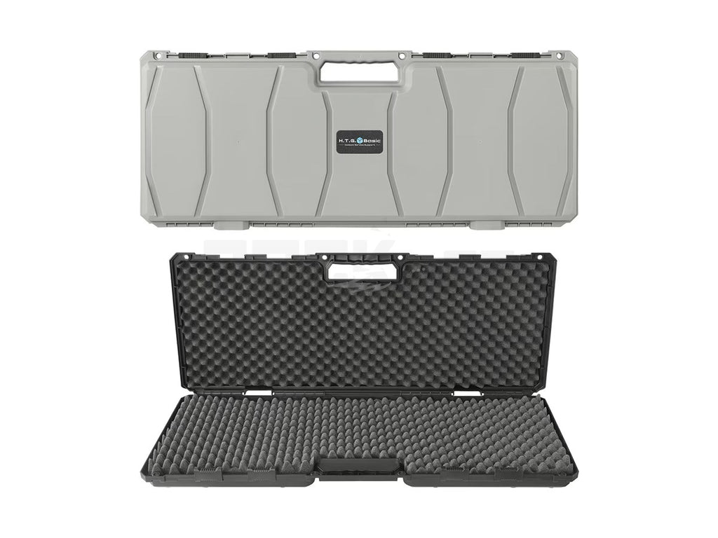 【HTG】WAVE 88 Hard Gun Case, Gun Case, Hard Case, 88cm, Gray, Large Capacity, Lightweight, Stackable, Economy Model