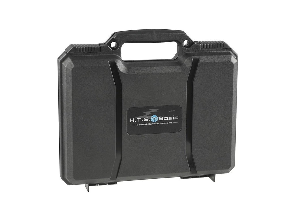[HTG] WAVE 30 Handgun Case 30cm Black Large Capacity Lightweight Stackable Economy Model
