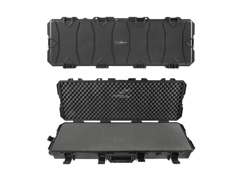 [HTG] WAVE 100 Hard Gun Case with Casters 100cm Black Large Capacity Lightweight Waterproof IP67 Stackable Elite Model