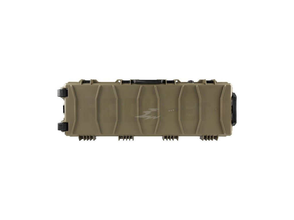 [HTG] WAVE 100 Hard Gun Case with Casters, 100cm, Olive Drab, Large Capacity, Lightweight, Waterproof IP67, Stackable Elite Model