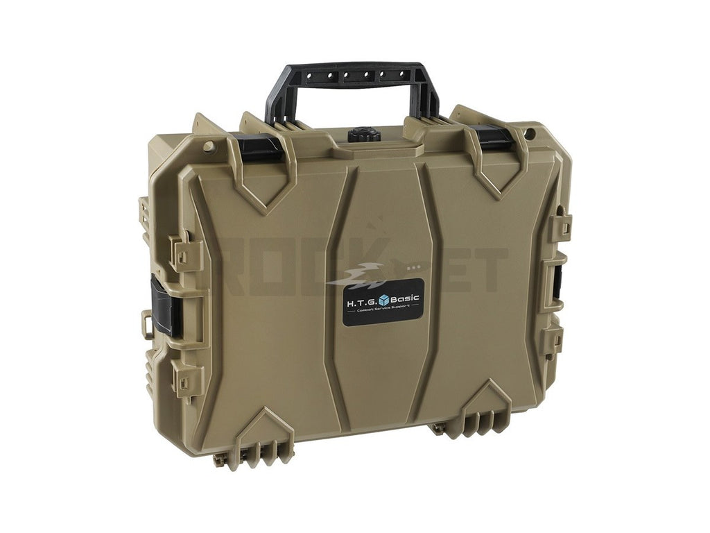 【HTG】WAVE 47 Hard Gun Case 47cm Olive Drab Elite Model [Large Capacity, Lightweight, Waterproof IP67, Stackable]
