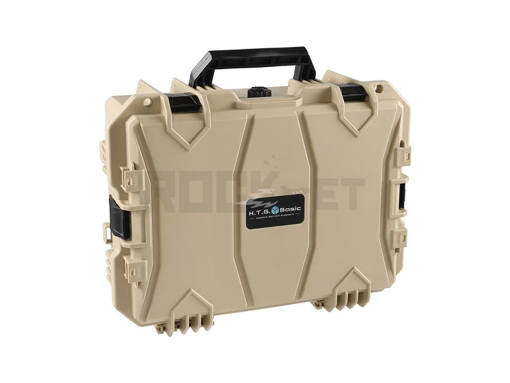 【HTG】WAVE 47 ハードガンケース 47cm Tan Eliteモデル  [大容量 軽量 防水IP67 Stackable/積み重ね可能]