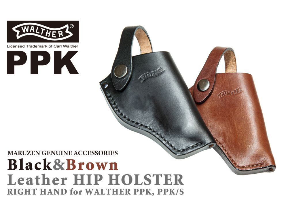 【マルゼン】ワルサーPPK PPK/S用 ヒップホルスター 右手用（2026年4月17日新発売）